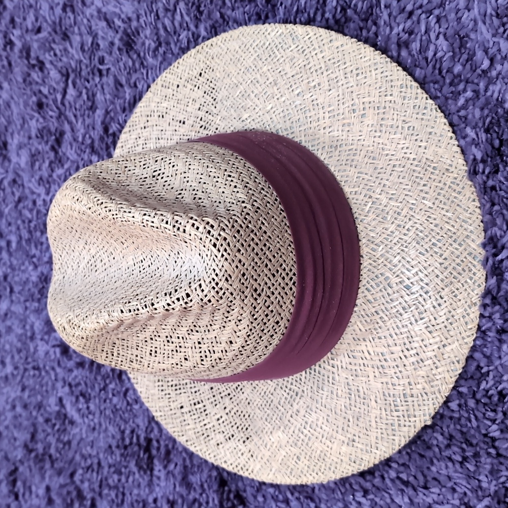Vintage Firethorn Straw Shade Hat